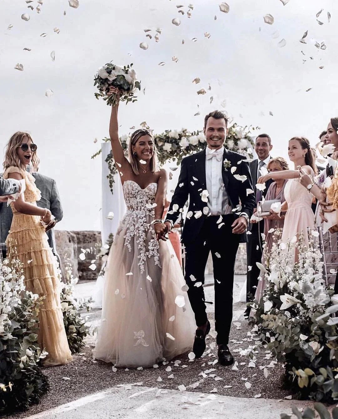 Elegant Princess A-Line Wedding Dresses with Lace by misshow.com