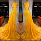 Elegant Sleeveless Long Mermaid Prom Dress With Slit by misshow.com