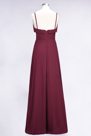 Elegant Spaghetti Aline Ruffle Simple Prom Dresses Royal Blue Evening Swing Dress