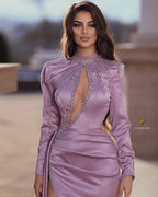 Evening Dresses Long With Sleeves by misshow.com