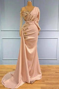 Evening Dresses Long With Sleeves Prom dresses in glitter by misshow.com
