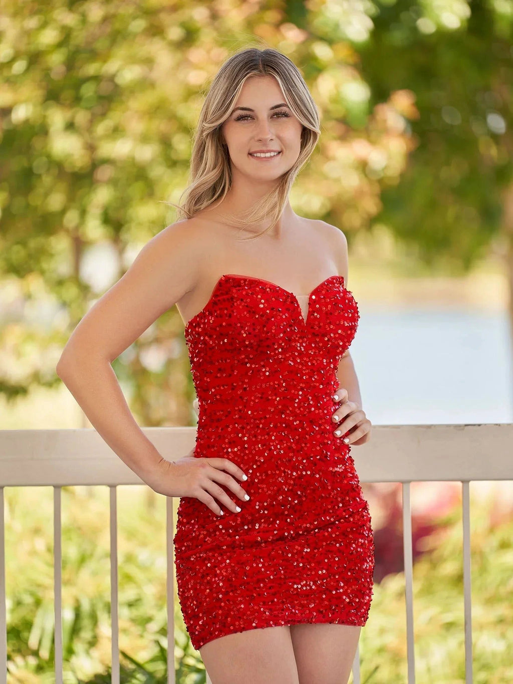 Sweetheart Black Sequin Short Homecoming Dresses by Kissprom