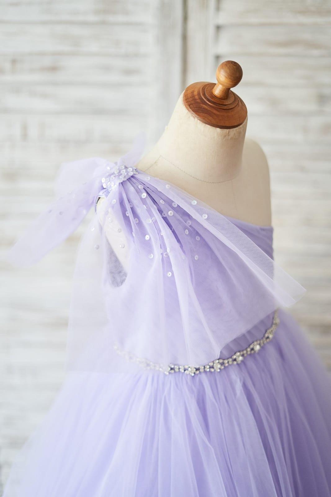Tulle Floor-length Flower Girl Dress - photo 3