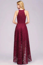 Fabulous A-Line Scoop Sleeveless Appliques Lace Bridesmaid Dresses by misshow.com