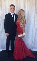 Gorgeous Mermaid Red Formal Evening Dress Red Long Prom Dress Y159 by simplepromdress
