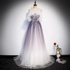 Stylish tulle long prom dress evening dress s100 by simplepromdress