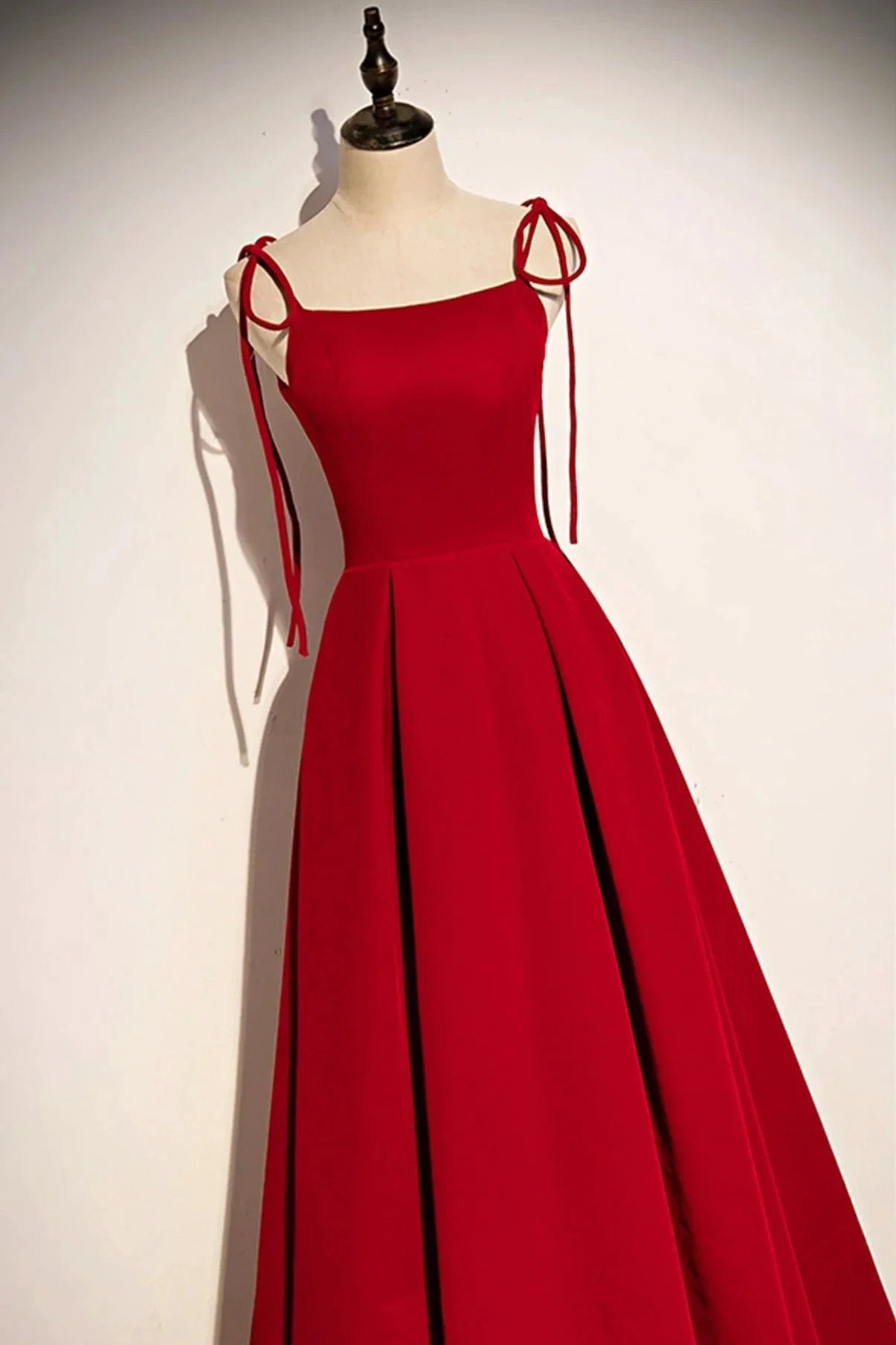 Simple velvet long A line prom dress evening dress s70 by simplepromdress