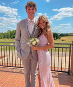 Sparkly Sequin Mermaid Appliques Long Prom Dress,Stunning Evening Dress Y1533 by simplepromdress