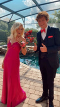 Elegant Mermaid Satin Long Prom Dress ,Charming Evening Dress Y1623 by simplepromdress