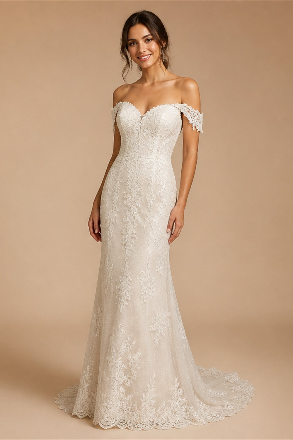 Customized 2 in 1 Wedding Dress Detachable Spaghetti Straps Lace corset Satin Ball Gown dresses for women vestido de novia
