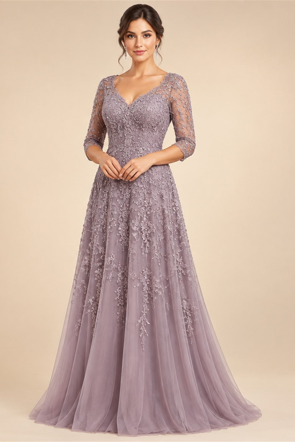 Lace And Chiffon Off Shoulder Cap Sleeve Mermaid Wedding Dress For Bride