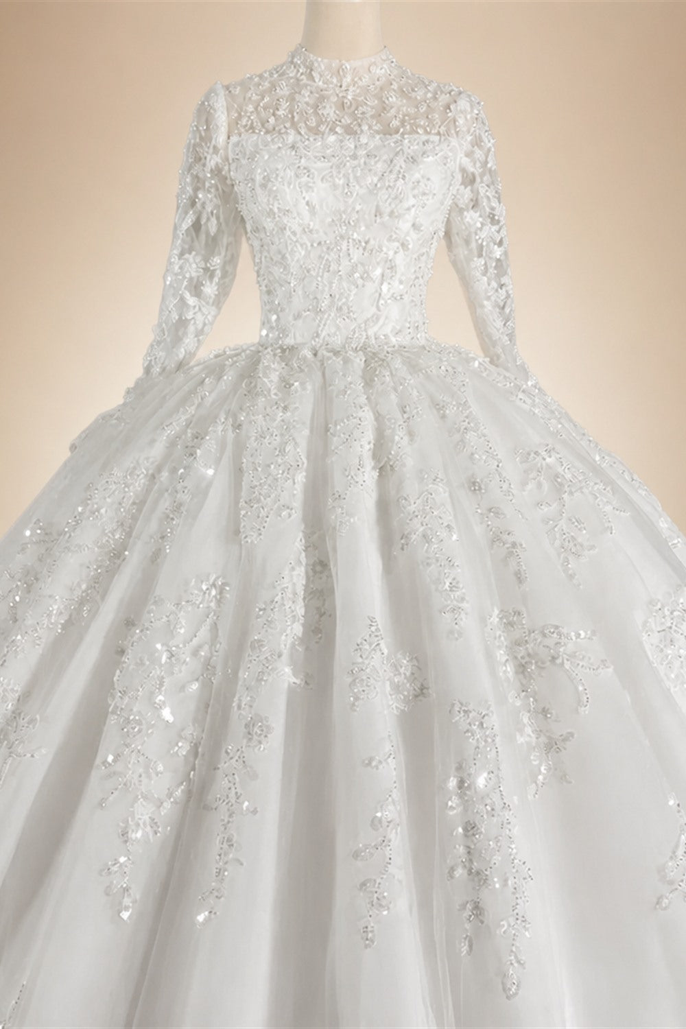2026 Customized Ball Gown Wedding Dress Long Sleeves Plus Size Bridal Dresses Princess Wedding Gowns Vestidos De Novia Boda