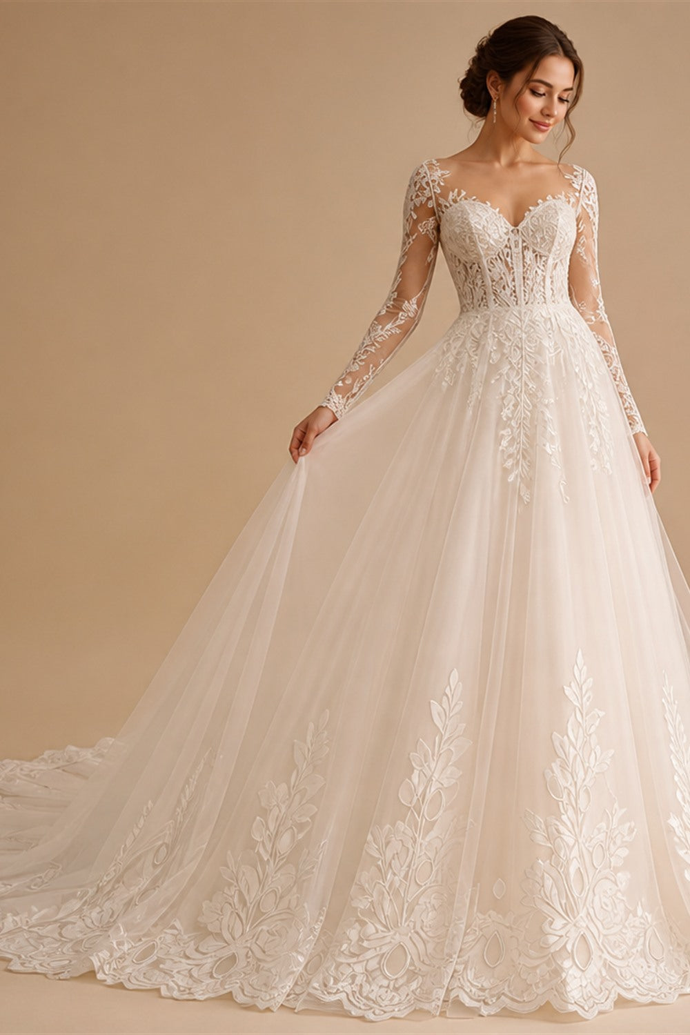Romantic Spaghetti Strap Wedding Dress Lace Mermaid Bridal Gowns Detachable Tulle Cape Wedding Gowns Vestido De Novia Customized