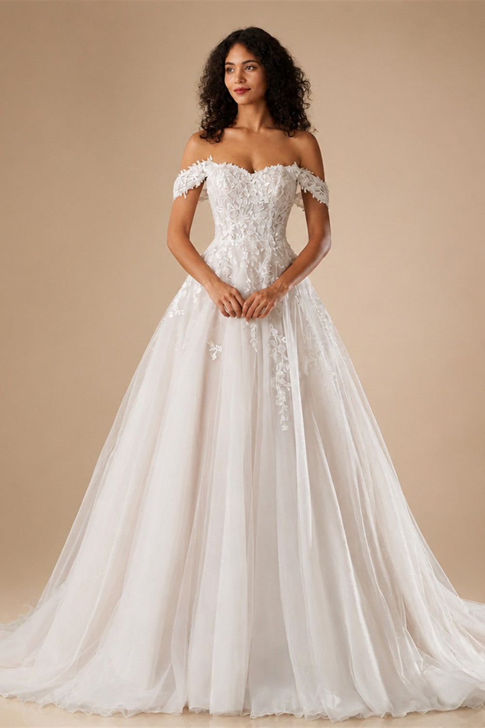 BEPEITHY Customized Strapless A Line Lace Wedding Dresses 2025 Spring Sleeveless Boho Champagne Ivory Bride Beach Bridal Gown