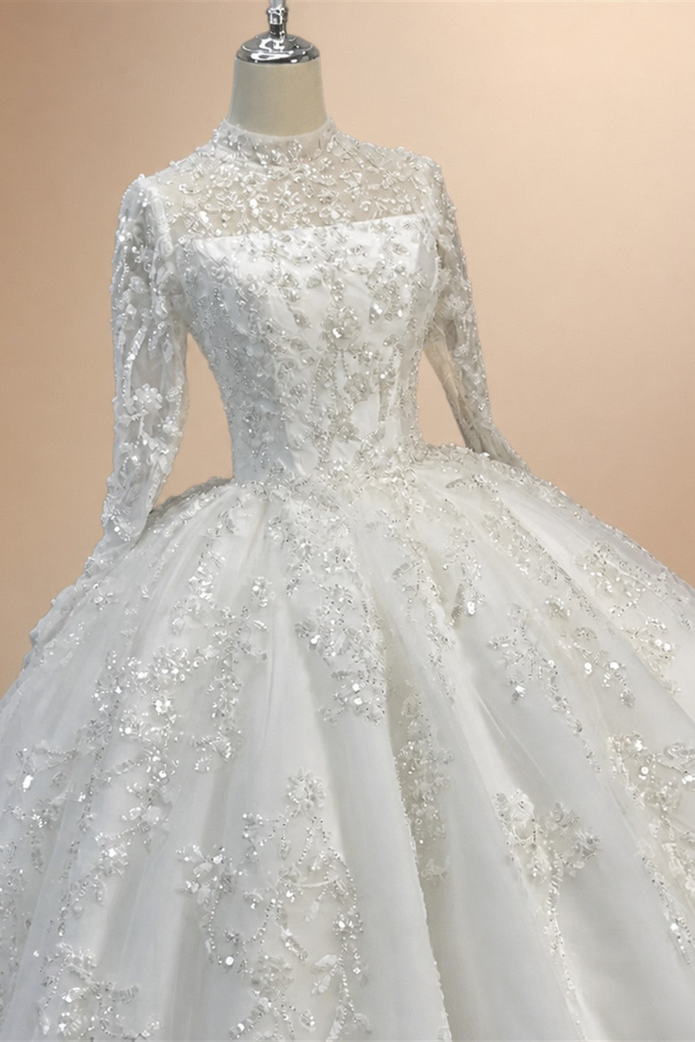 2026 Customized Ball Gown Wedding Dress Long Sleeves Plus Size Bridal Dresses Princess Wedding Gowns Vestidos De Novia Boda
