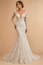 Romantic Cap Sleeve Boho Wedding Dress V Neck A Line Bridal Gowns Lace Applique Wedding Gowns Vestido De Novia Customized