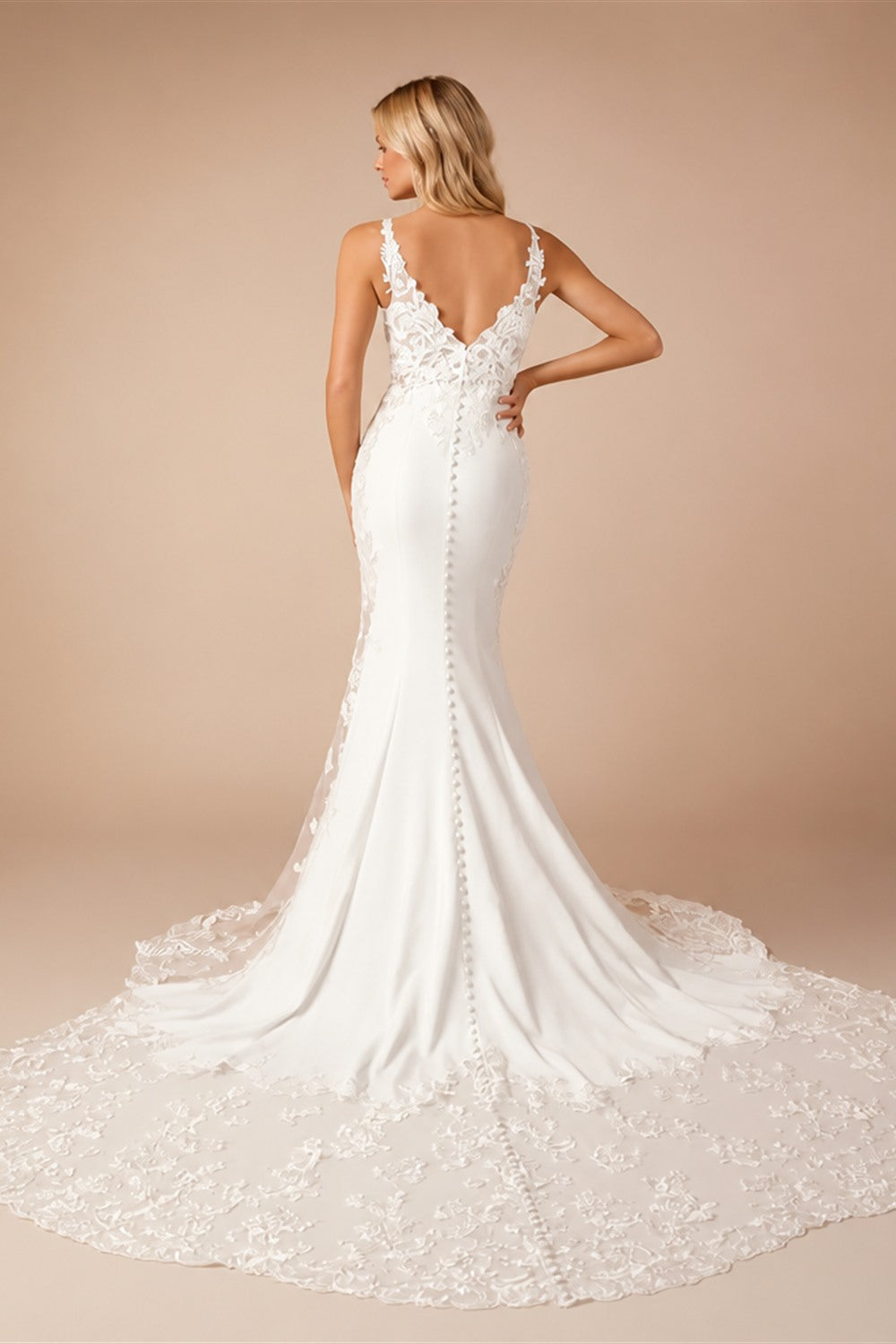 Customized Thin Straps Sweetheart Neckline Satin Mermaid Wedding Dress Sexy Zipper Back Floor Length Sweep Train Gown For Women