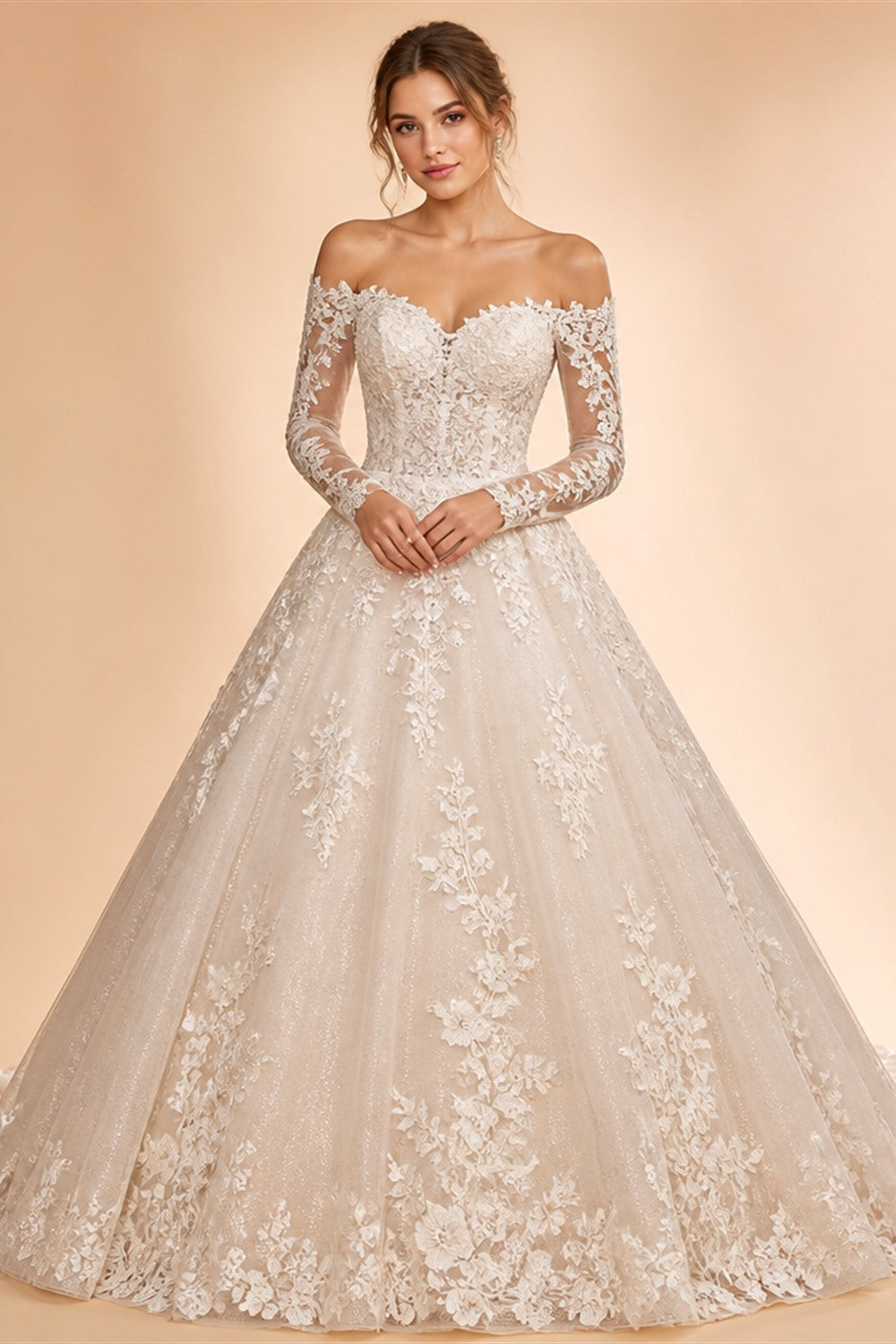 Applique Tulle 3 Meters Long Cathedral Wedding Veils Lace Edge Bridal Veil Veu de Noiva Longo Wedding Accessories