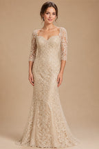 LORIE Sexy Mermaid Wedding Dresses 2020 Spaghetti Straps Appliques Lace Beach Bride Dress Backless Boho Wedding Gown