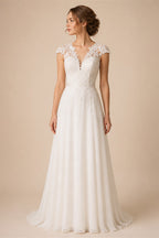 Kyoto Customized Ivory High Neck Lace Wedding Dress Backless Detachable Sleeves vestidos de noche Mermaid robe de mariée 2026