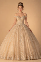 Aedmgh A-Line Boho Wedding Dresses O-Neck Long Sleeve Vestido De Novia Lace Appliques Pearls Sequined Custom Made Bridal Gown