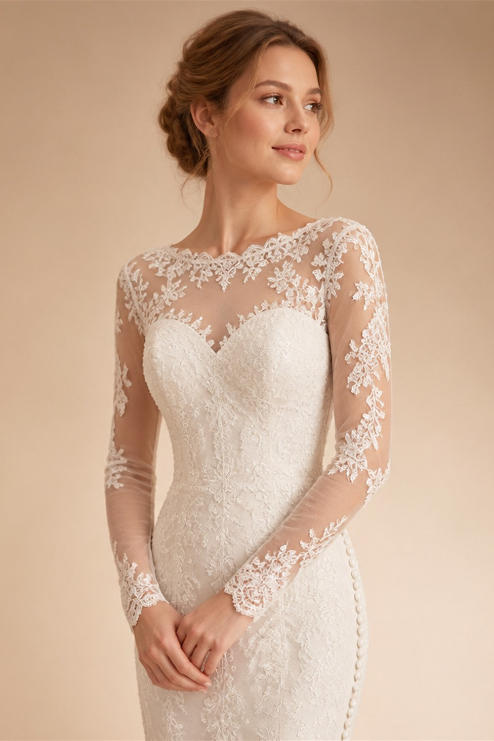 Ranmo Exquisite and Sexy Wedding Dress Beaded Strapless Sleeveless Detachable Drawl Mermaid Wedding Dress Vestido de novia 2025