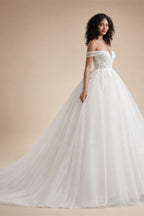 BEPEITHY Customized Sweetheart Glitter BOHO Wedding Dress 2026 Sleeveless Bride Plus Size Ivory Bridal Gown Vestido De Novia