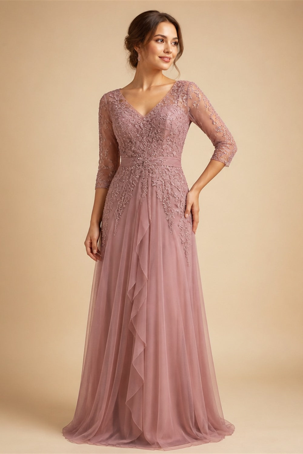 Roycebridal Ballgown Wedding Dress V-Neck Lace Cap Sleeve 2026 novias vestidos Illusion Bridal Gowns Chapel Train Customized