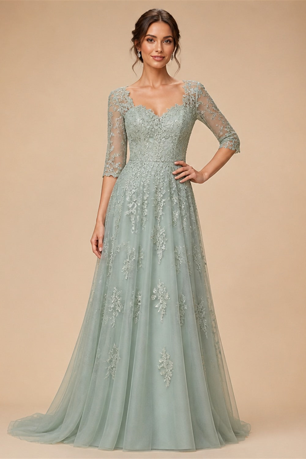 RoyceBridal Beach Wedding Dress V-Neck Lace Chiffon Romantic Flowy Bridal Gown Vestido De Novia Boda 2027 Customized