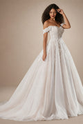 BEPEITHY Customized Strapless A Line Lace Wedding Dresses 2025 Spring Sleeveless Boho Champagne Ivory Bride Beach Bridal Gown