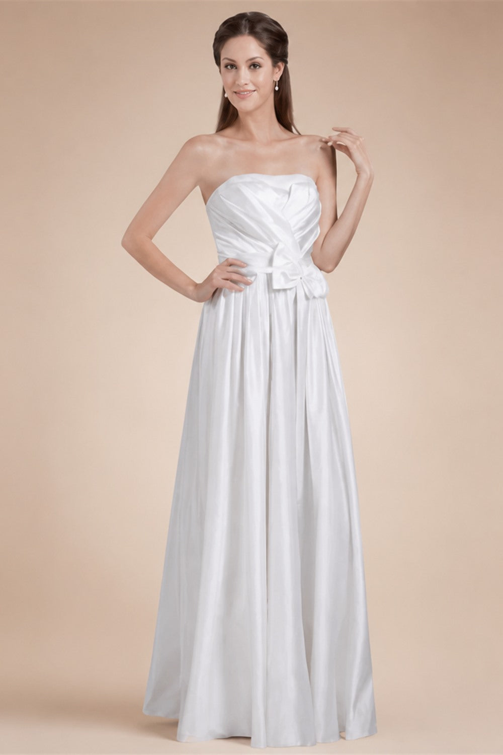 CHANDELA Elegant Lace Wedding Dresses Sleeveless Deep V-Neck Sparkly Bridal Gowns Sweetheart Wedding Gown for Women Customised