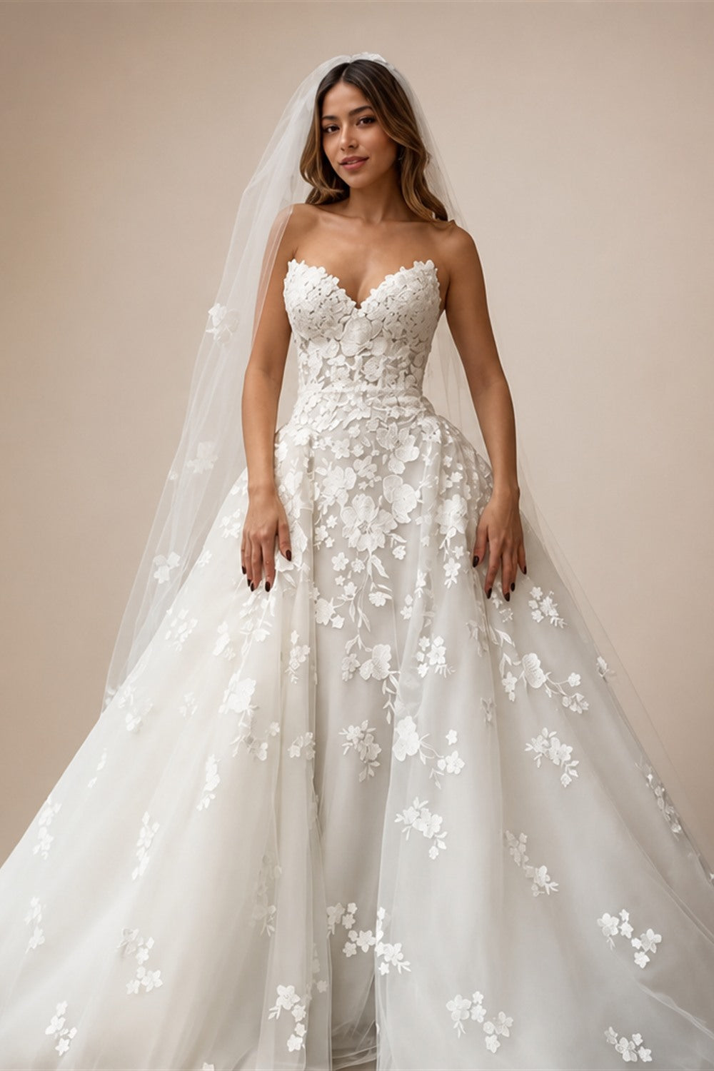 Newest Wedding Dress Mermaid  2 in 1  Lace Sweetheart Neckline Sleeveless With Detachable Train Customized  Vestidos De Novias