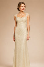 Mocaca Customized Elegant Wedding Dress High-neck Ball Gown Princess Bride Gown Luxury A-line Long Bridal Vestidos De Novia