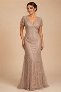 Custom Lace Wedding Dress Long Sleeve Sweetheart Beaded Sweep Train Gown