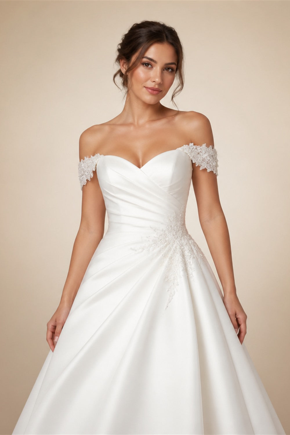 RODDRSYA Wedding Dress Chiffon A line Split Long Sleeve Appliques V Neck Boho Bridal Gowns Backless vestidos de novia Customized