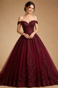LORI Scoop Lace Applique A Line Wedding Dresses Sleeveless Tulle Boho Bridal Gowns Long Train Elegant Princess Dress Customized