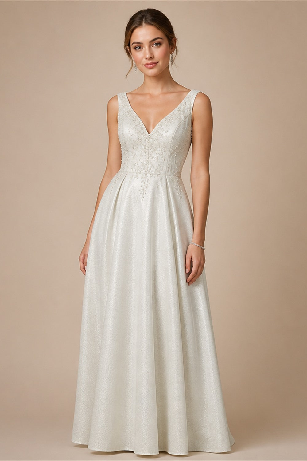 Mocaca Customized Luxury Sequins Lace Applique Ball Gown Wedding Dress Off Shoulder Appliques Long Sleeve Bridal Gown