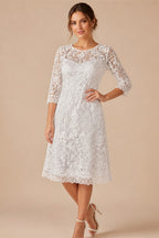 White Lace Spaghetti Strap Bridal Gown Square Neck Beaded Corset Ball Gown ZP012