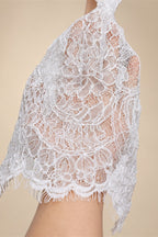 Luxury High Neck Lace Wedding Dress ZP182