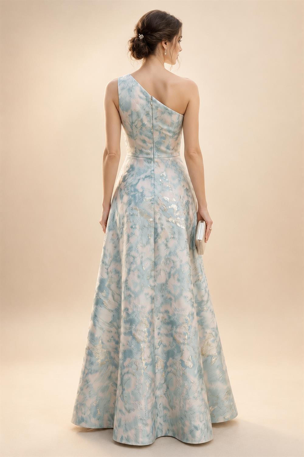 Sheath/Column Lace Appliques Maxi Mother of the Bride & Groom Dresses with Ruched Waist & Satin Bodice (SHI22501596)