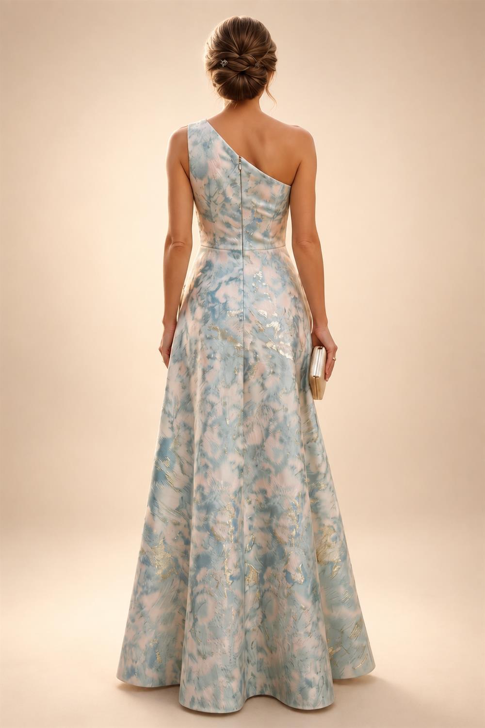 Sheath/Column Scoop Neck Velvet Maxi Mother of the Bride & Groom Dresses with Ruched Waist (SHI22501595)