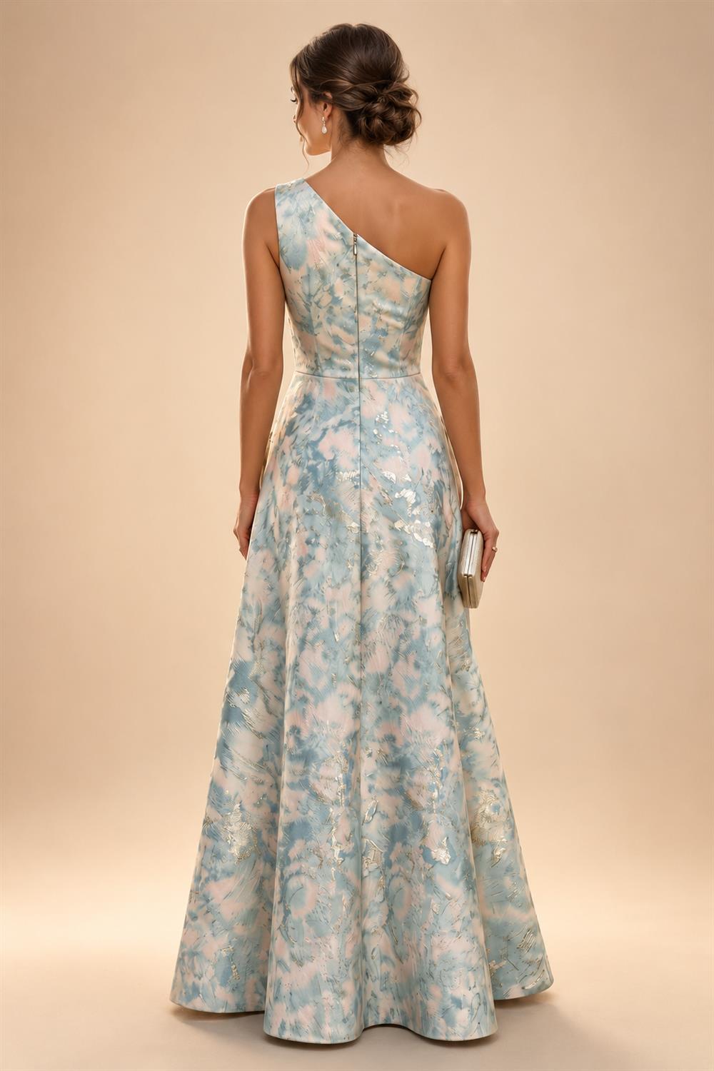 Sequin Floral Sheath Floor-Length Mother of the Bride & Groom Dresses with Satin Bodice (SHI22500925)