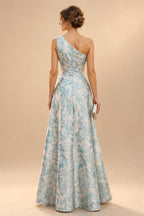 A-Line/Princess Sweetheart Chiffon Maxi Mother of the Bride & Groom Dresses with Lace Appliques & Sweep Train (SHI22501652)