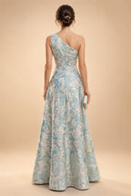 A-Line/Princess Scoop Neck Satin High-Low Mother of the Bride & Groom Dresses with Ruffles & Bow (SHI22501630)
