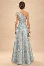 Scoop Neck Floral Print Mermaid Mother of the Bride Dresses (SHIR1110328)