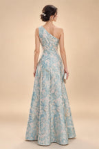 Jumpsuit Scoop Neck Chiffon Maxi Mother of the Bride Pantsuits with 3D Flowers & Bow (SHI22501634)