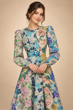 Jacquard A-Line/Princess Strapless Mini Homecoming Dresses with Bow & Pearls (SHI22370329)