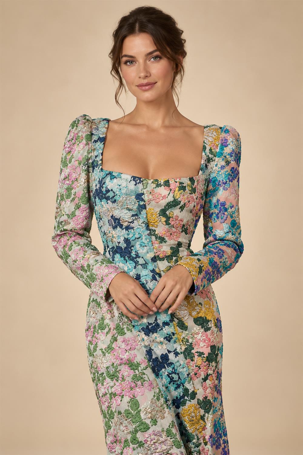 Jacquard A-Line/Princess Strapless Mini Homecoming Dresses with Bow & Pearls (SHI22370329)