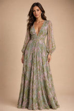 Sheath Satin Jacquard Off Shoulder Floor-Length Mother of the Bride & Groom Dresses (SHI22500823)