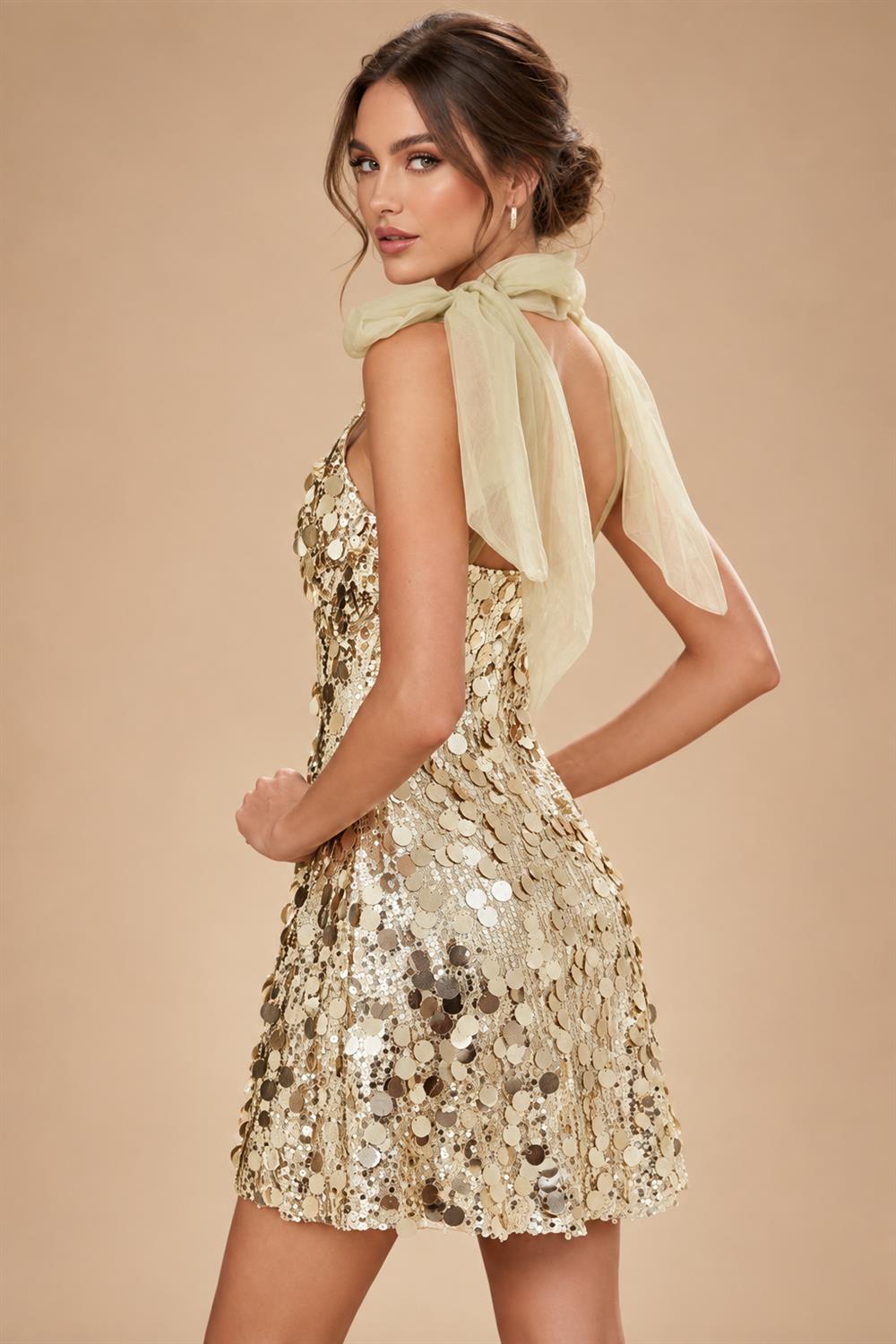 Jacquard A-Line/Princess Strapless Mini Homecoming Dresses with Bow & Pearls (SHI22370329)